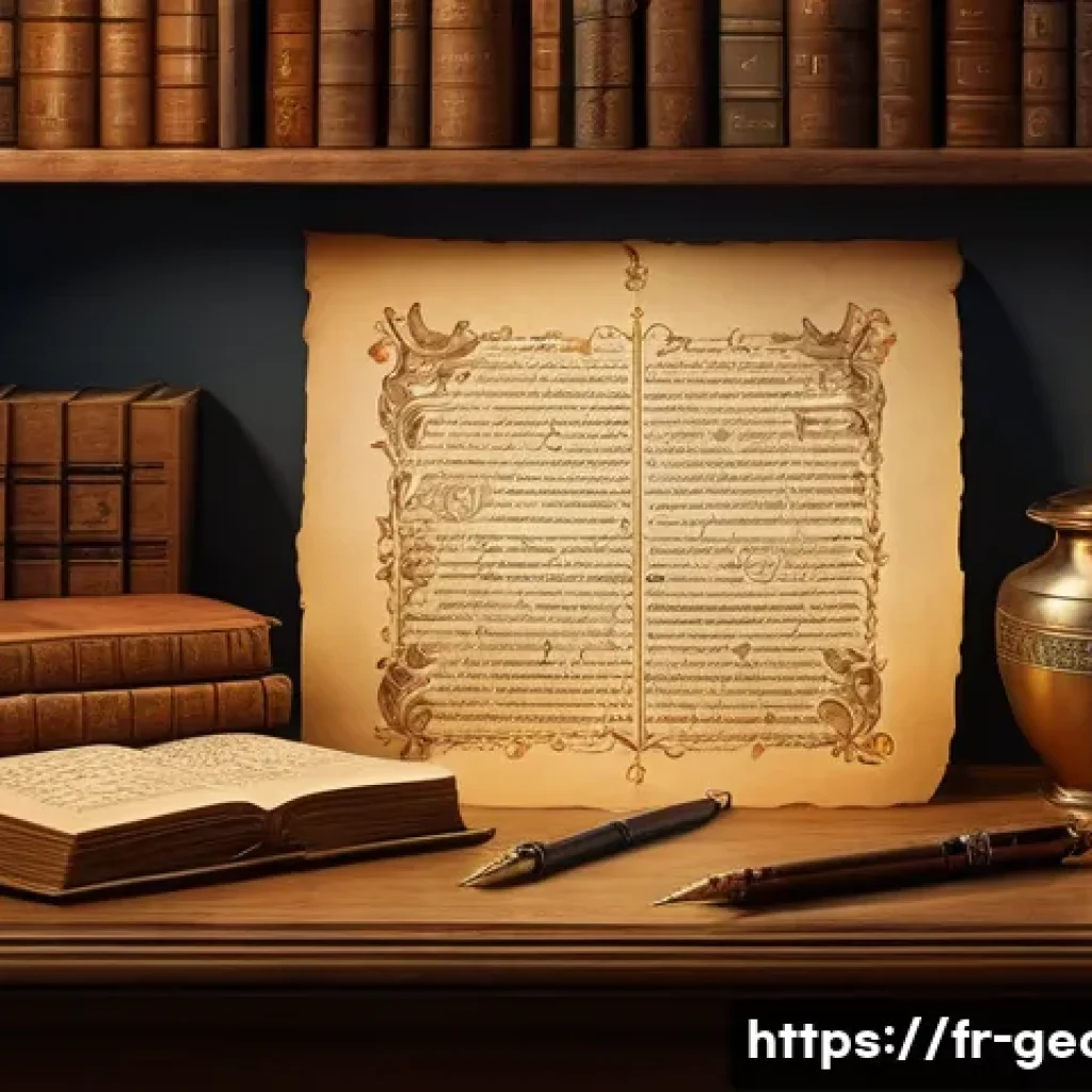 조지아의 독특한 언어학적 특징 - A detailed artistic illustration of the Georgian alphabet displayed on an elegant parchment backgrou...